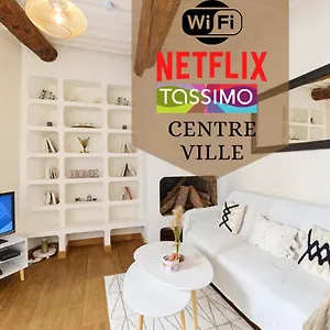Appartement Chaleureux T2 En Plein Cœur D'aix En Provence Wifi-netflix-climatisation, Aix-en-Provence